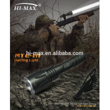 18650 Tipo de batería y material de aluminio led flashlight hunting equipment